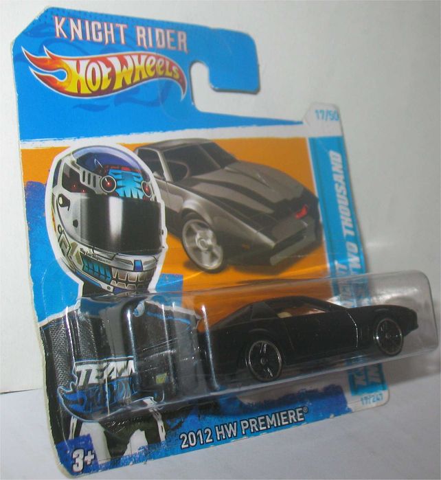 Hot Wheels- KITT - Knight Industries Two Thousand- Knight Rider (2012)
