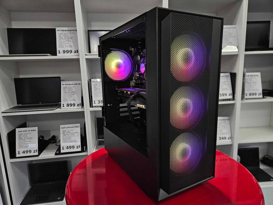OD RĘKI! Nowy Komputer Gamingowy i5-10400f 1TB 16GB RX 7600 8GB FV23