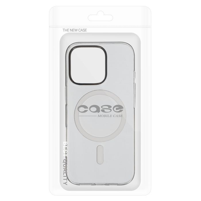 Transparent Slim Magsafe Case do Iphone 15 grey