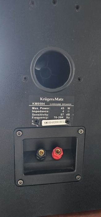 Amplituner PIONEER z głośnikami Krüger & Matz