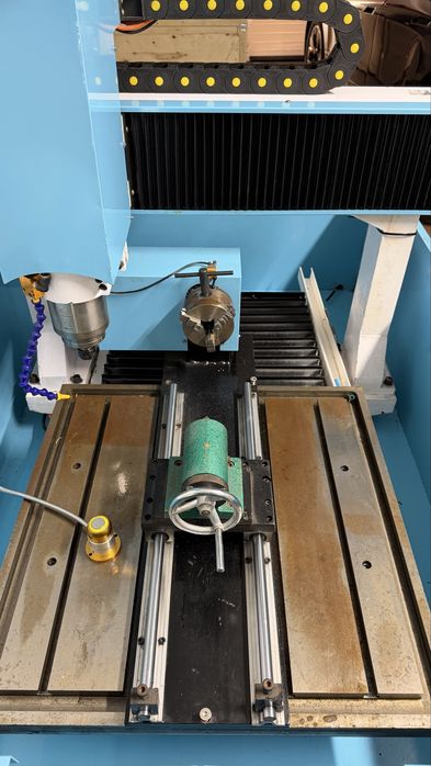 CNC Pratt 3 Eixos + 4º Eixo (Torno) | Spindle 3.2kW | Como Nova