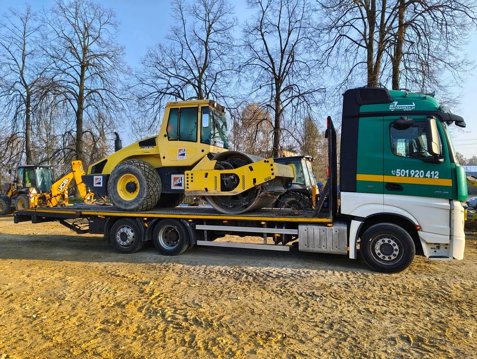 Transport Maszyn, Laweta, Niskopodwoziowy, Podczołgówa