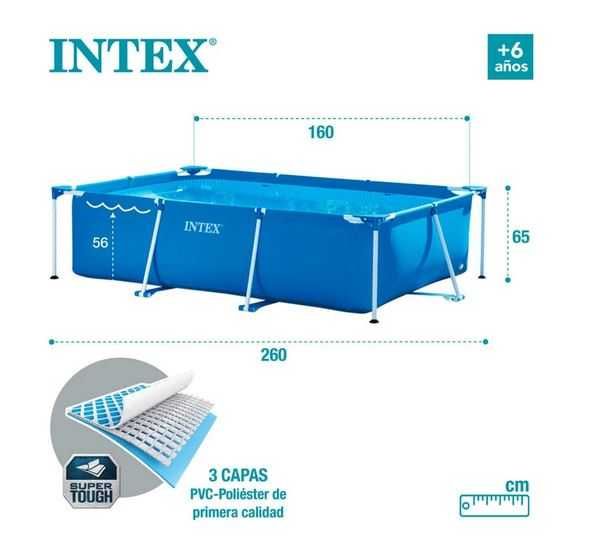 Piscina Intex + bomba Intex + 5 filtros Tipo A + Skimmer Bestway