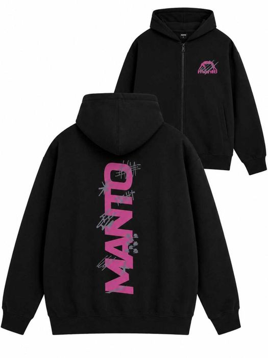 ‼️SALE‼️ Зіп худі MANTO зіпка манто чорна