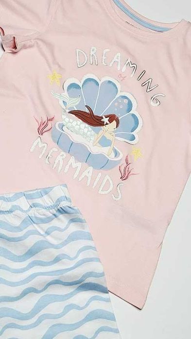 Piżama dziewczynka bawełna roz.122 Primark