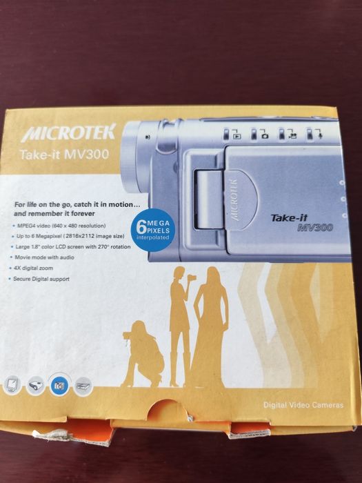 Câmera de video digital Microtek Take-it MV300