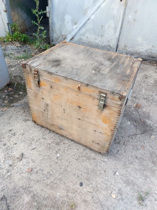 Ящики металеві і дерев'яні 50×54×55 100×40×30 63×54×48