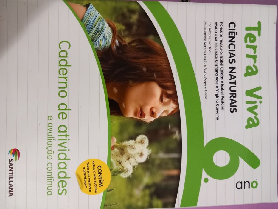 Livros e Caderno Atividades Terra Viva 6° Ano - Ciências  Naturais