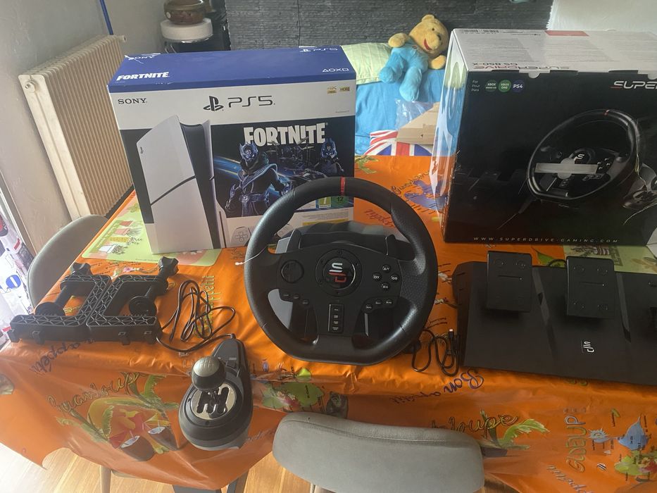 volante de ps4 e para xbox1