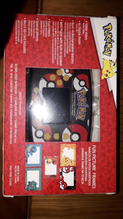 Interactive Pokémon Camera with Sealed Memory Card, Brand New64751404292355121