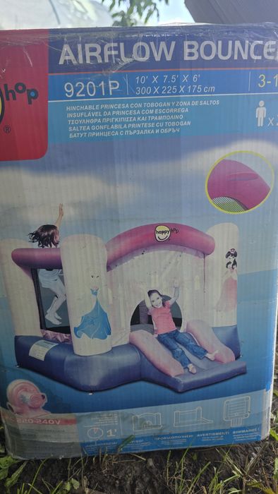 Skakaniec , dmuchaniec happy hop + gratis