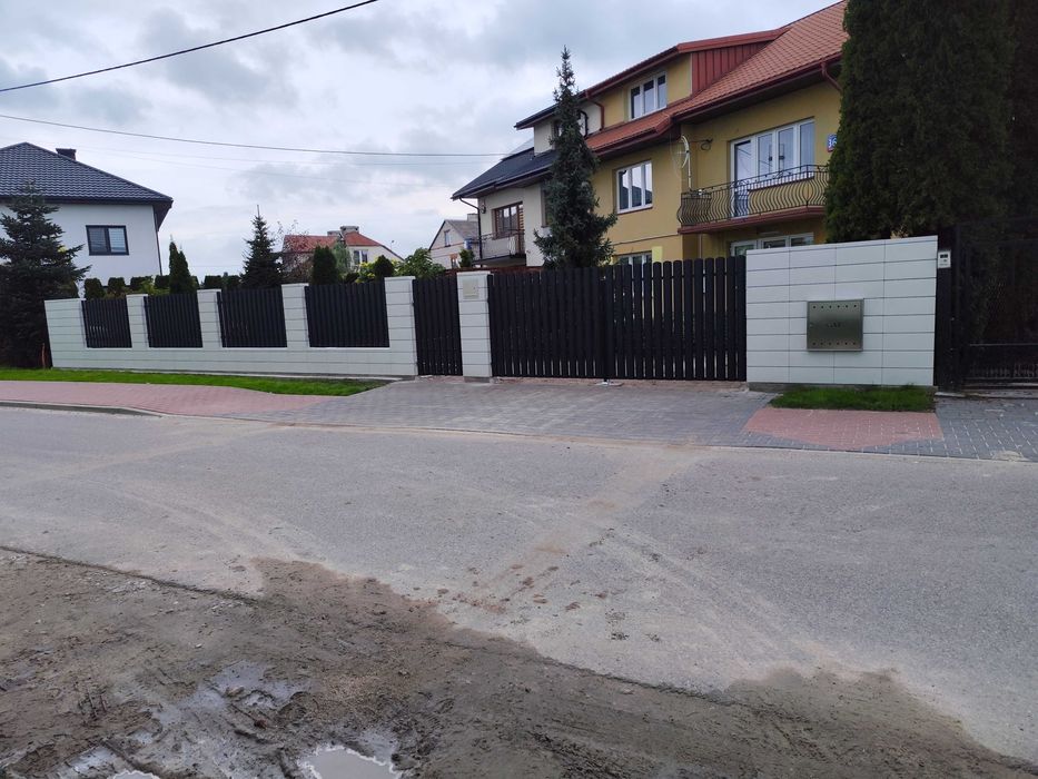 Sztachety metalowe/ogrodzenia