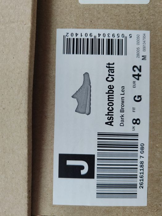 Черевики Clarks ashcombe craft оригінал