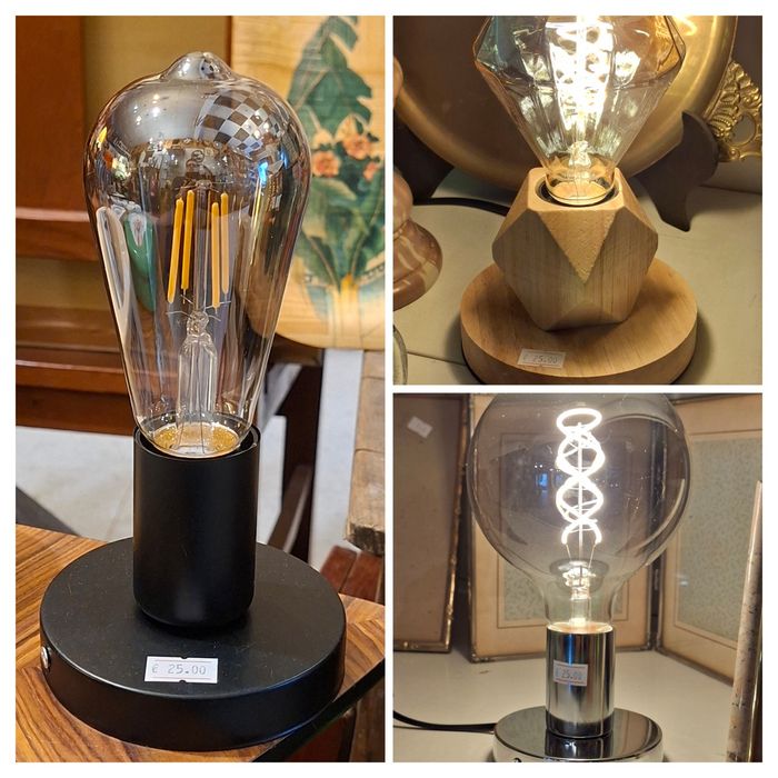 Candeeiros Vintage de mesa lâmpada led