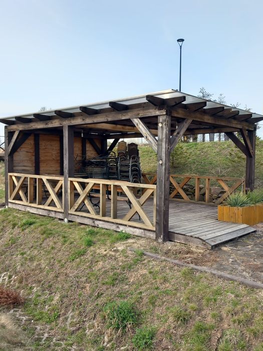 Altana pergola ogrodowa solidna