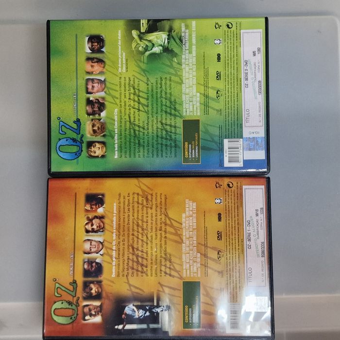 DVD OZ primeira e segunda séries 6 discos