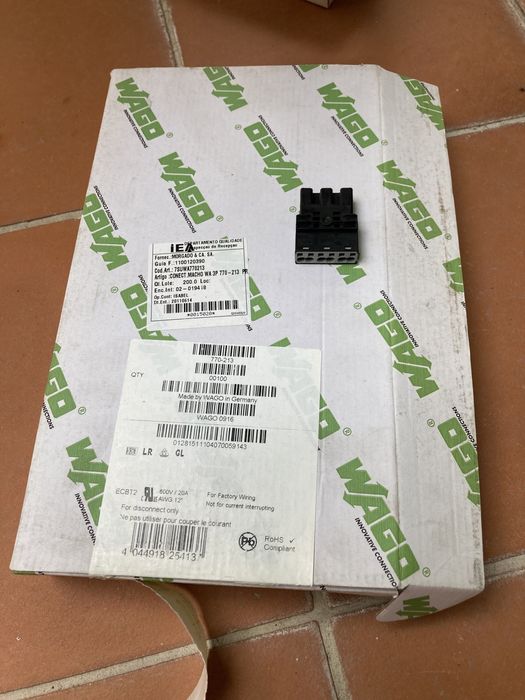 Wago Terminal Blocks and Covers64729414204418123