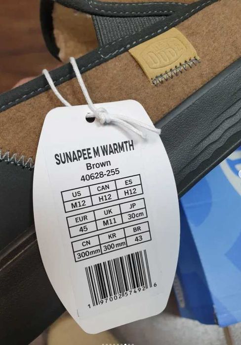 сліпони Hey Dude Sunapee Warmth оригінал 45