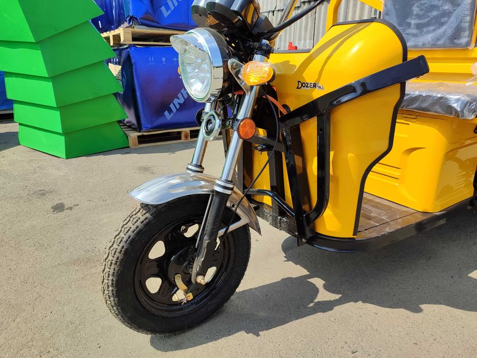 Электро грузовой Трицикл Дозер 1200 ватт на 650 кг