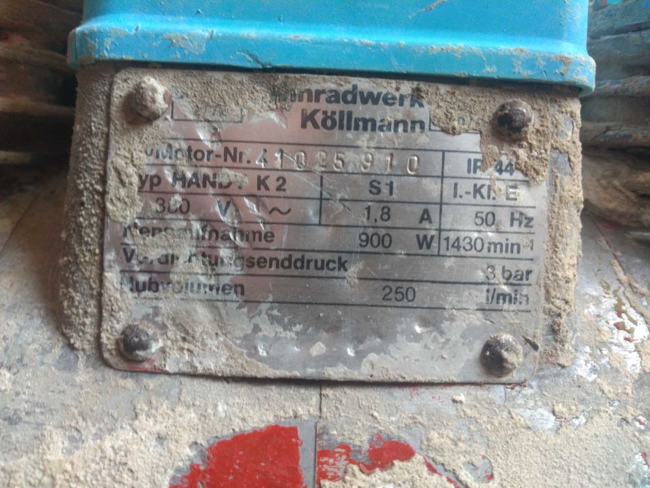 Kompresor Kollmann do PFT G4