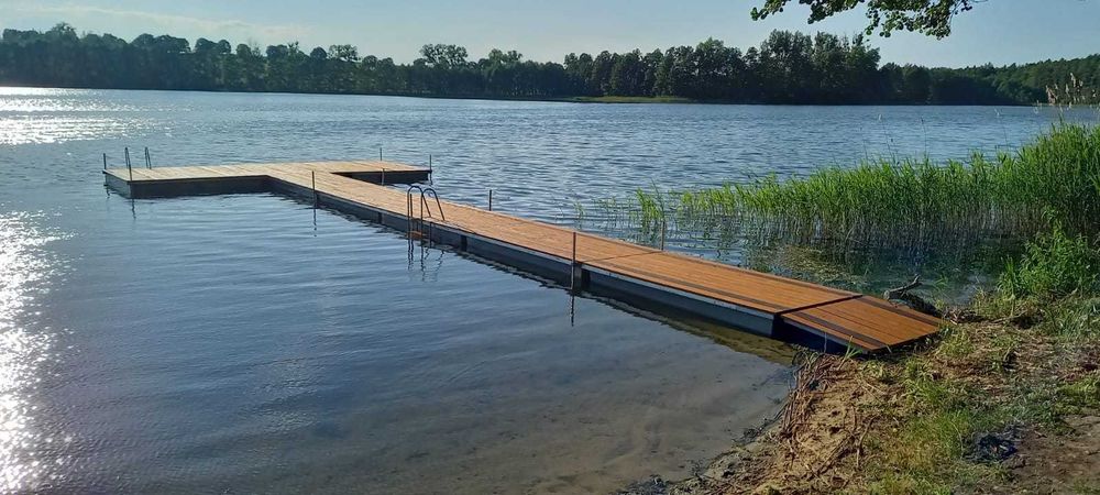 Pomost Pływający Pomosty Pływające Platforma Wyspa Rower wodny molo