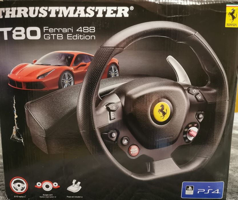 Volante TRUSTMASTER T80 Ferrari 488 GTB Edition NOVO