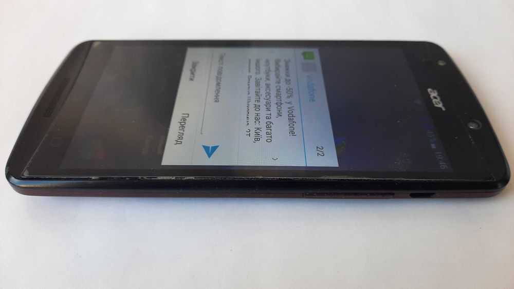 3 SIM ACER Liquid E700 model E39 triple sim смартфон