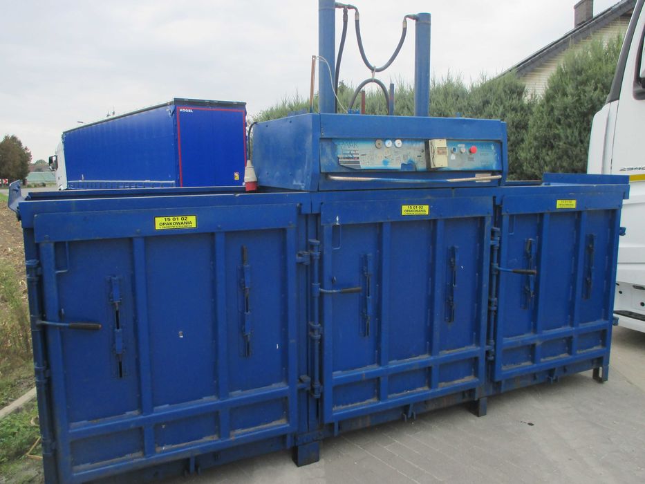 belownica prasa do makulatury ORWAK 8020