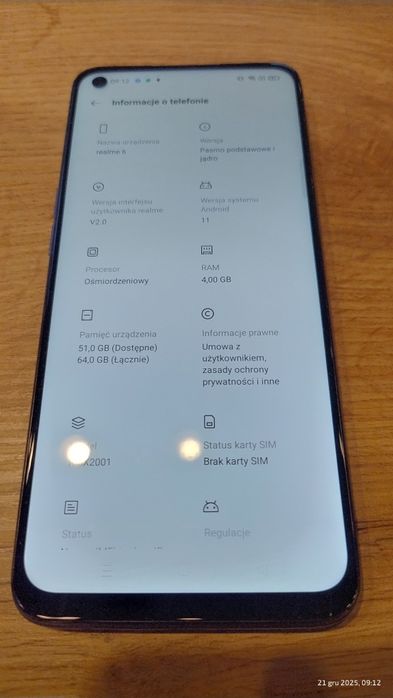 Realme 6 4/64 Android 11 NFC
