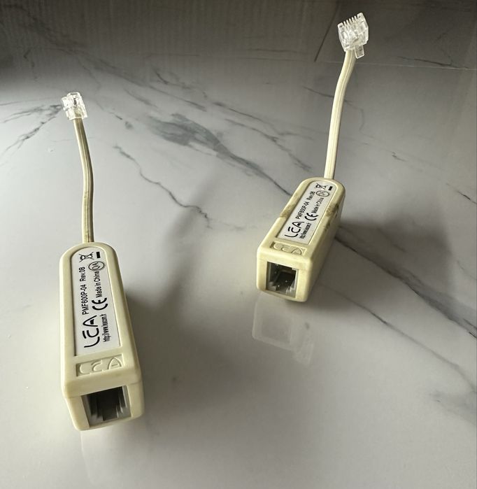 Mikrofiltry ADSL internetowe