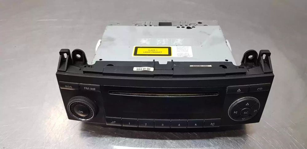 SISTEMA AUDIO / RADIO CD MERCEDES-BENZ CLASSE A 2006 -A1698200286
