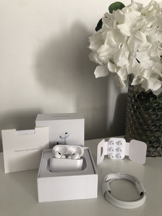 AirPods Pro 2 – stan jak nowy, z dowodem zakupu