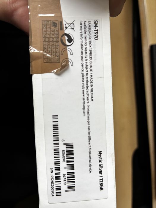 Samsung Galaxy Tab S7+ , Etui z klawiatura , 2 rysiki s-pen