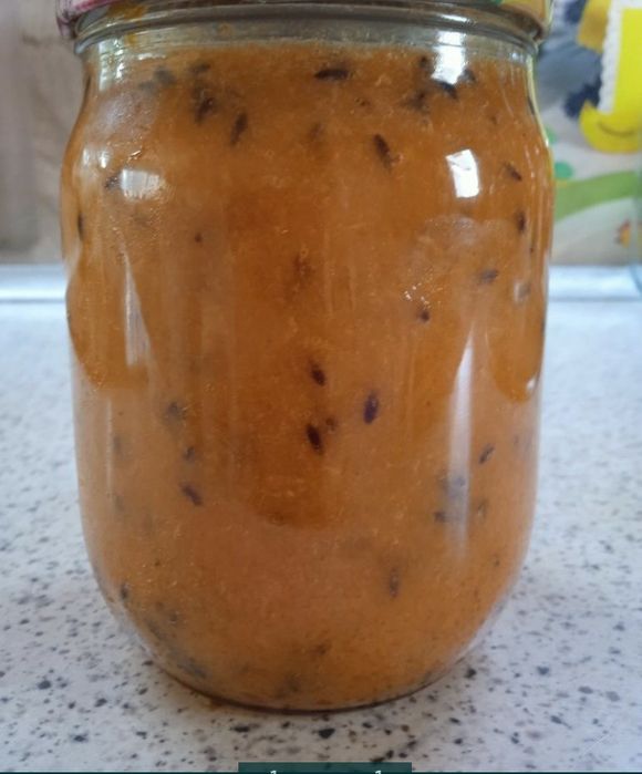 Свіжа обліпиха перетерта з цукром.Обліпиховый чай.Без термообробки.