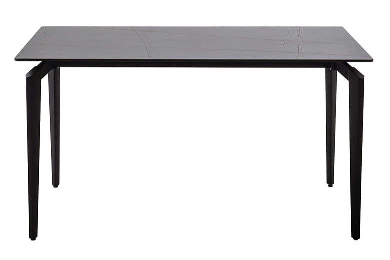 NOWY stół stalowy ceramiczny imitacja marmuru 140x80x76