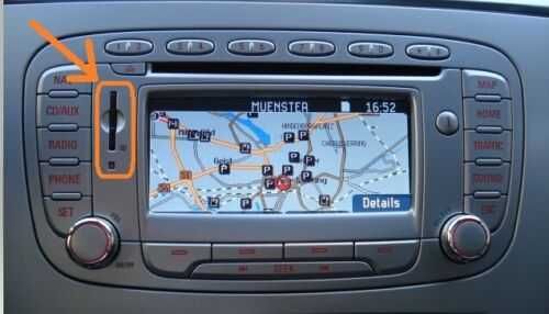 Ford cartão de Mapas GPS - Europa 2024-25