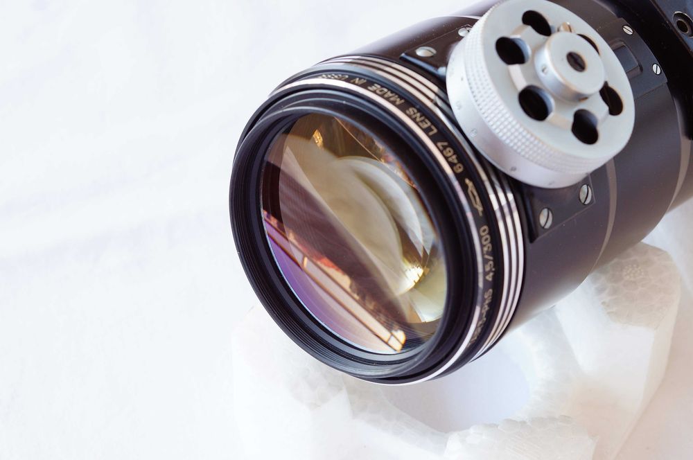 Tair 3-PhS 300 /4.5 gwint M42 sprawny piękny stan do NEX FX MFT