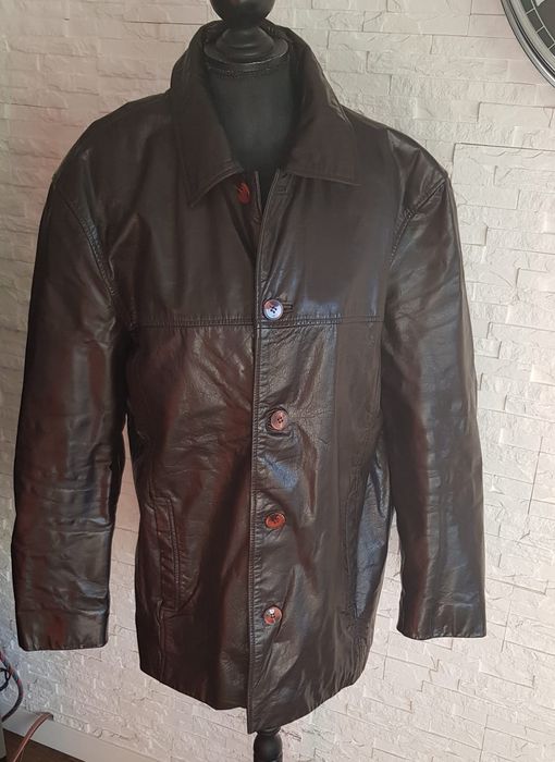 TCM kurtka skórzana męska marynarka