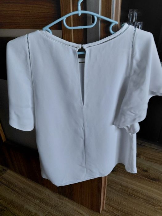 Bluzka z wiskozy Massimo Dutti