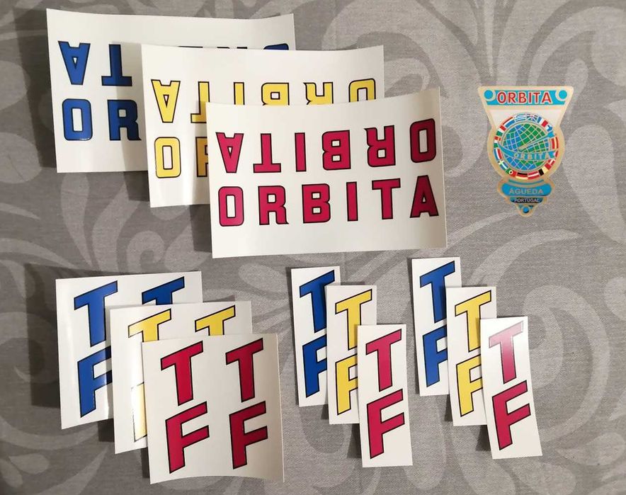 Autocolantes de bicicleta Órbita BMX TF