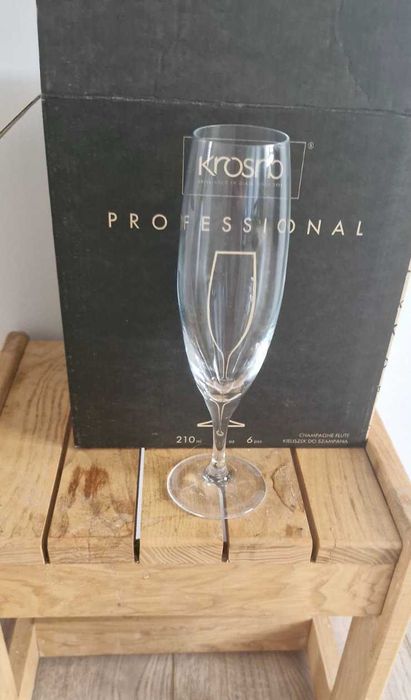 Бокалы для шампанского Krosno PROFESSIONAL 210 мл 5 шт. (самовывоз)