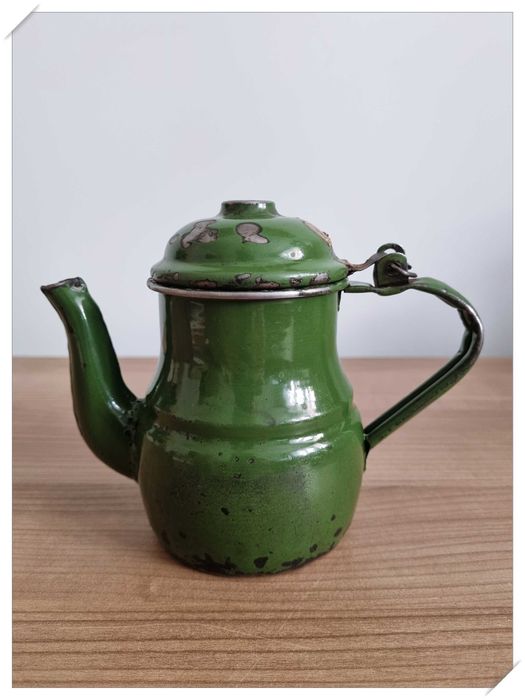 Emaliowany czajniczek | vintage | Pakistan