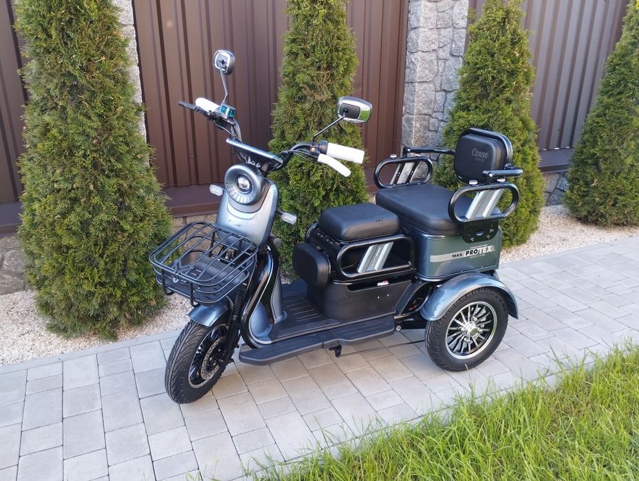 Електричний трицикл Corso Protex Power 1200W, 72V 24Ah,