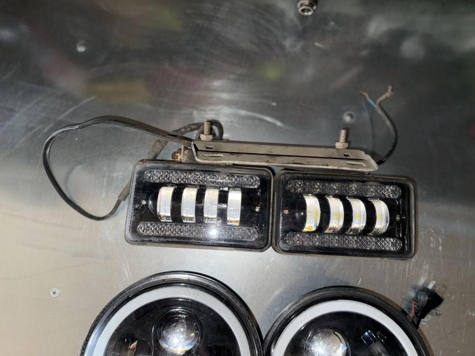 Птф/противотуманки галоген и лед