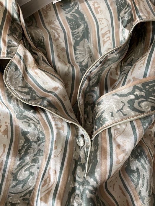 Szlafrok podomka  jedwabna rozm S