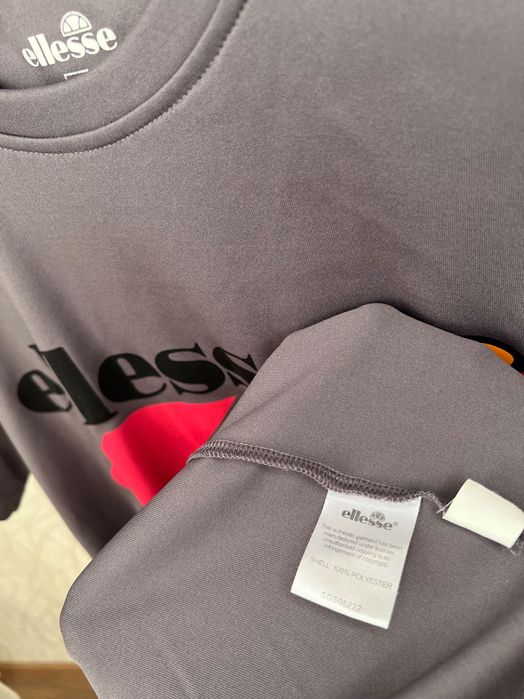 Футболка Ellesse 1959 — графітова, великий логотип