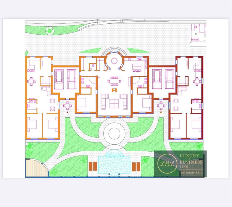 Продажа дома особняка резиденции 1200м2 в с.Григоровка Обуховского р-н