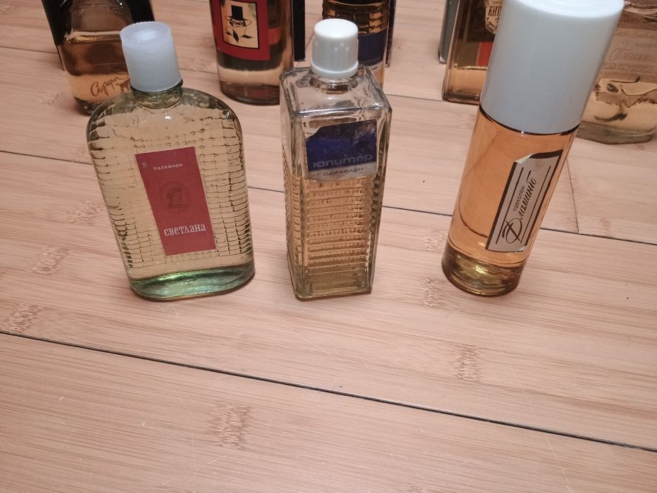 Колекція одеколонів радянського  періоду