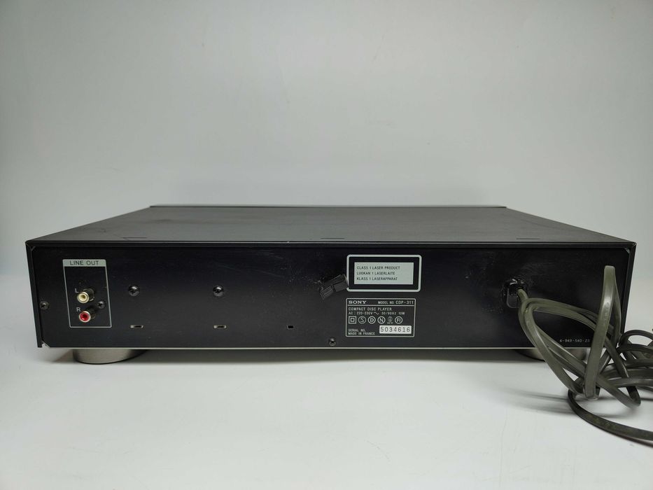 SONY CDP-311 odtwarzacz CD uszkodzony
