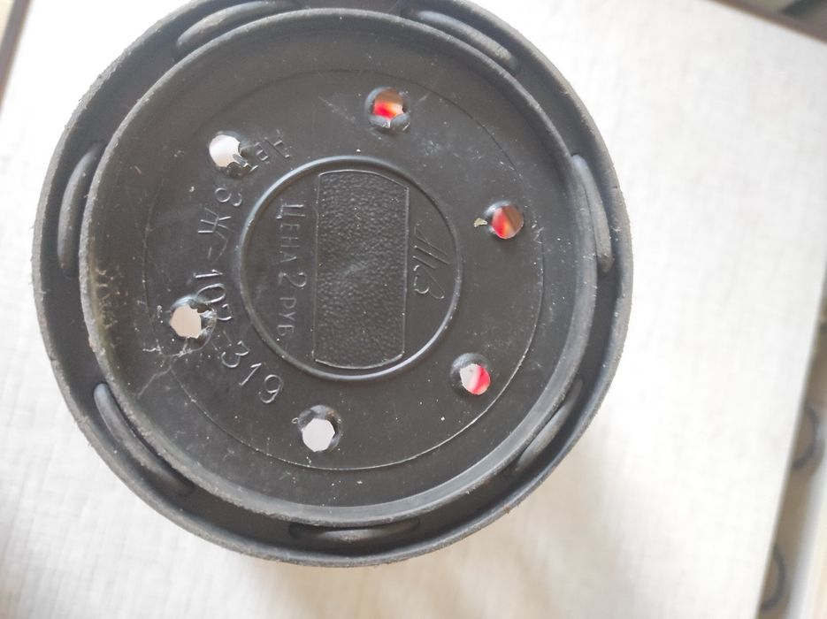 Кошик-смітник різнокольоровий часів СССР